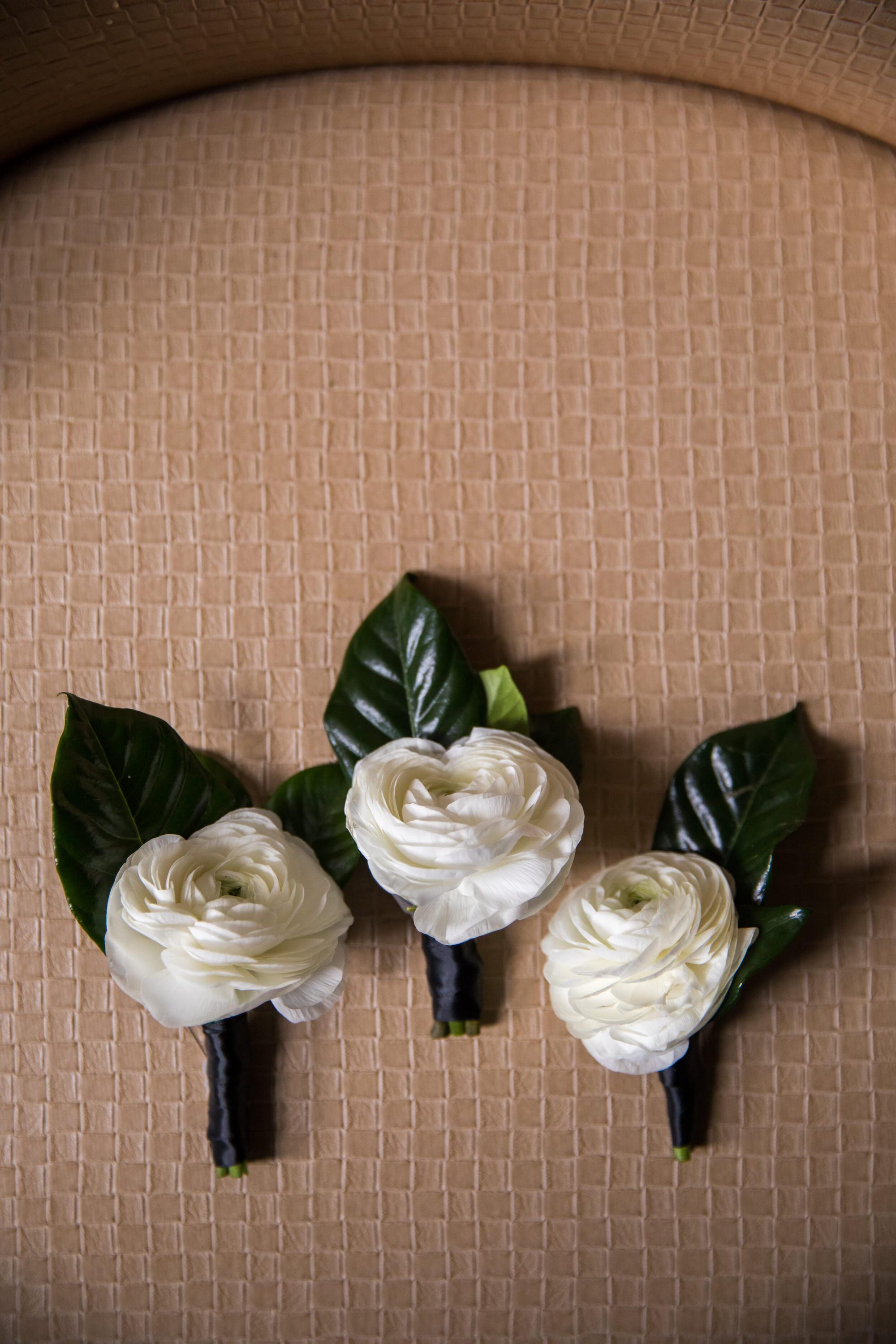 Champagne Towers & White Flowers at the Art Institute of Chicago