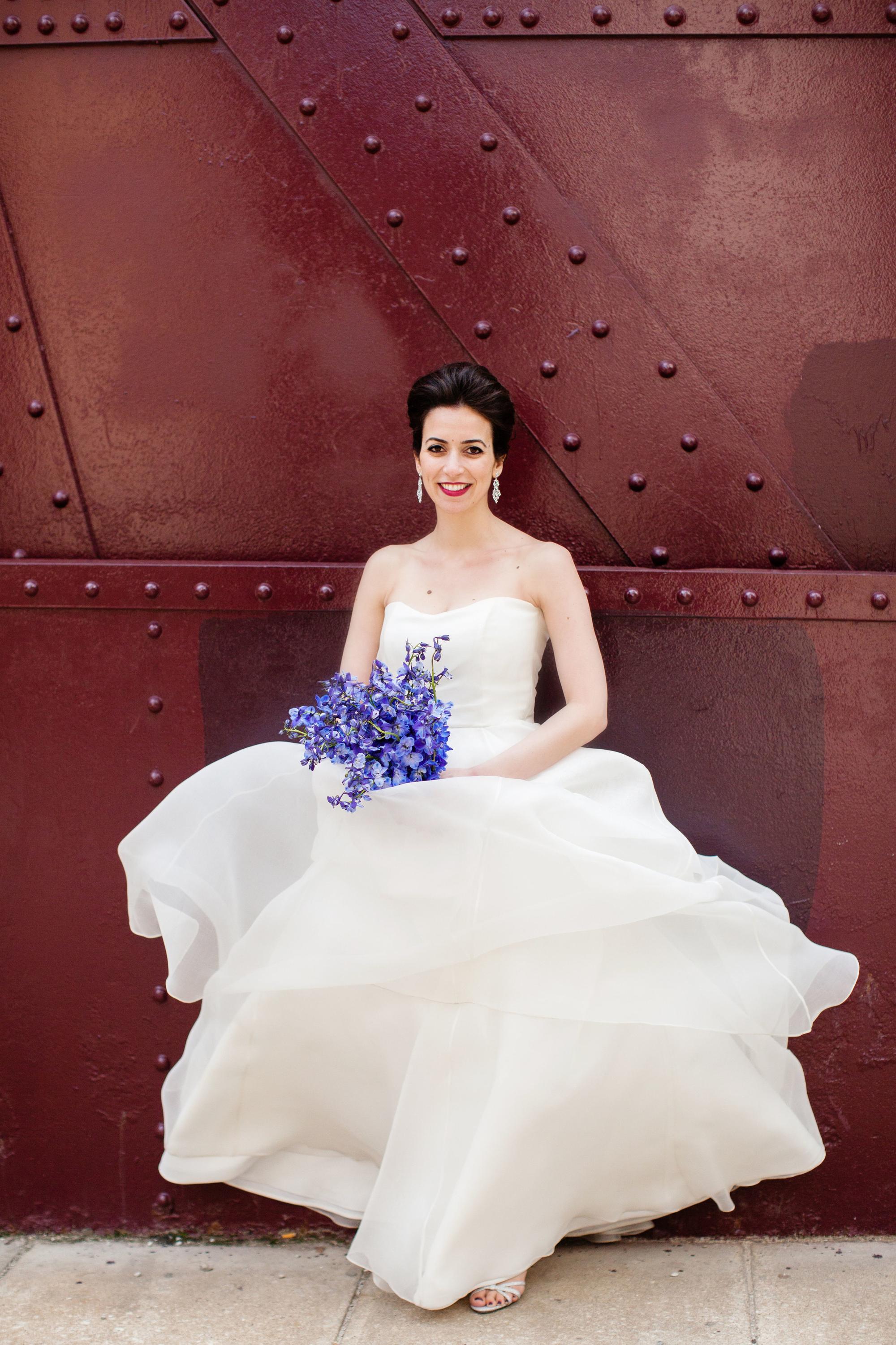 A cherry branch wedding