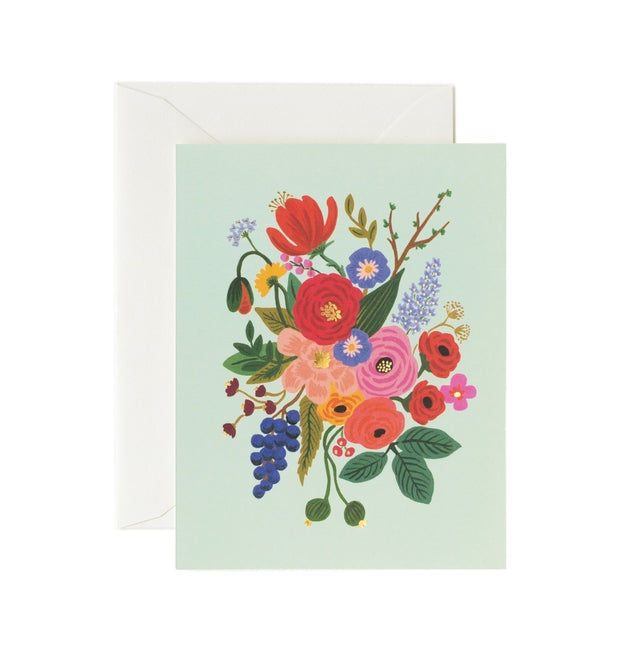 Garden Party Mint Card