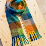 Maha Fluffy Tassel Scarf