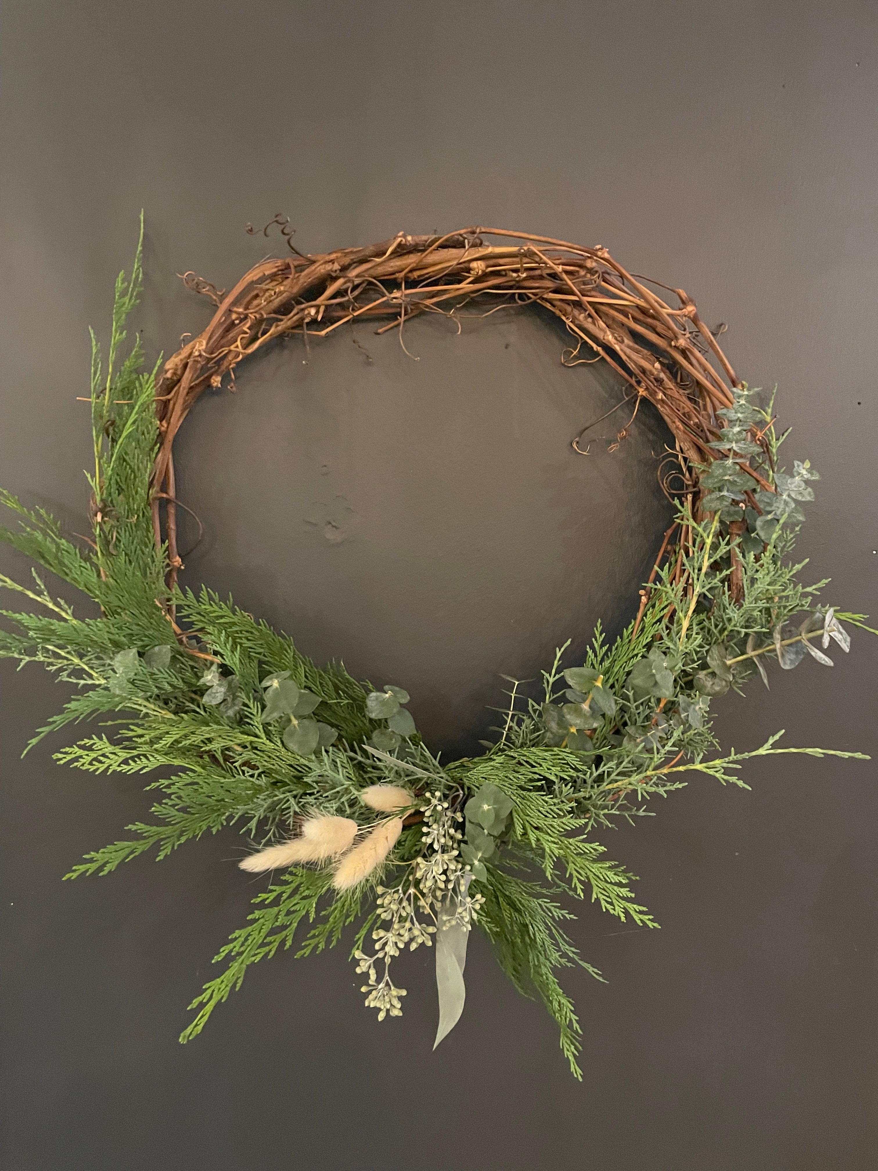Grapevine Holiday Wreath