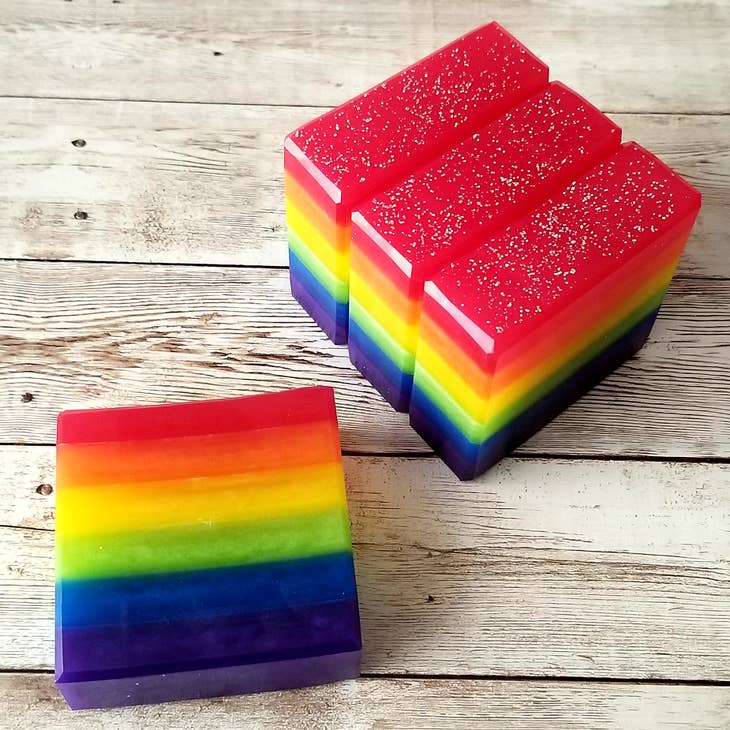 Rainbow Pride Artisan Soap