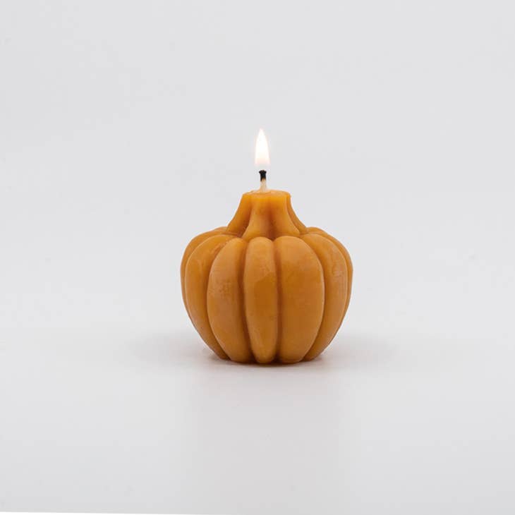 Pumpkin Beeswax Candle