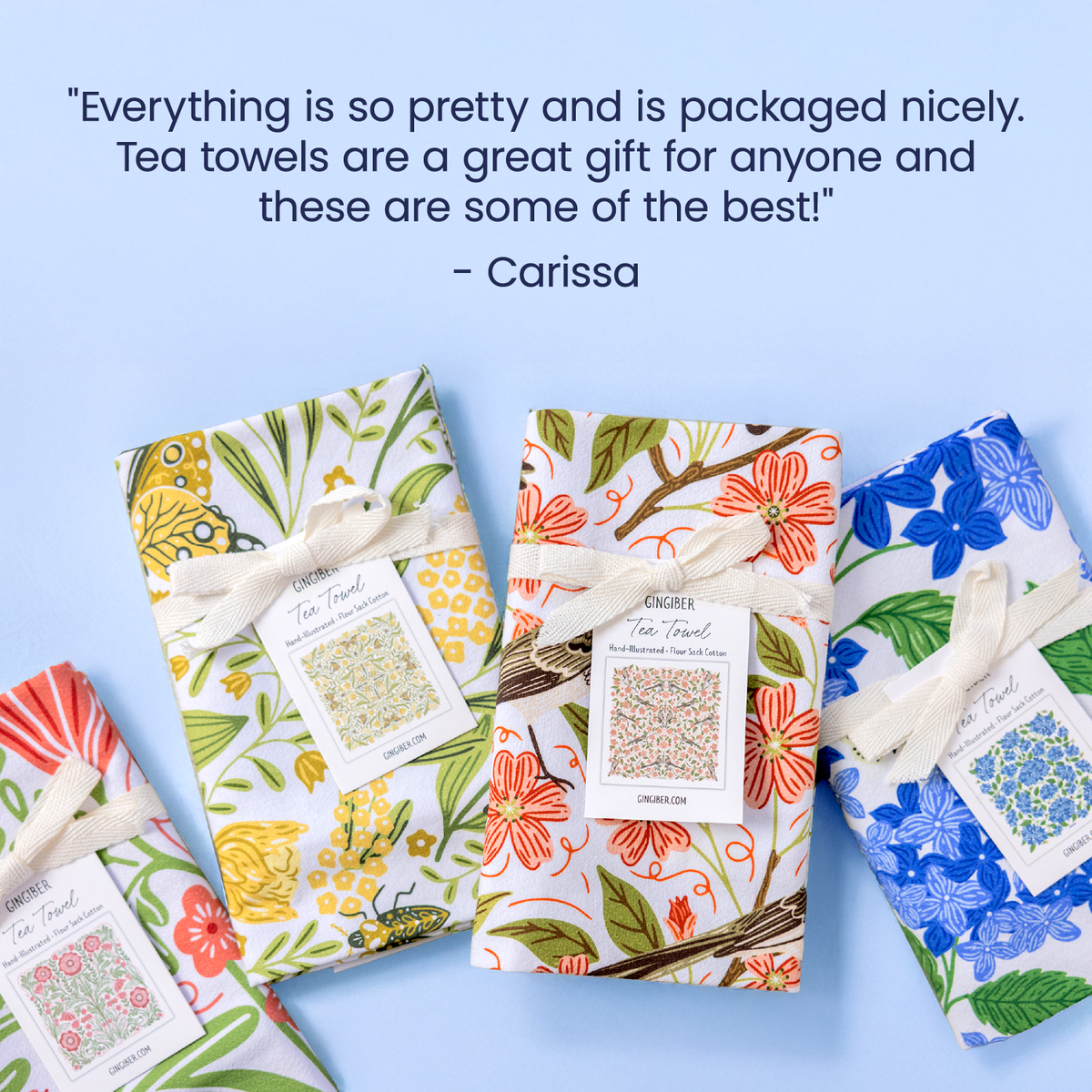 Fall Forest Tea Towel - Woodland Kitchen Towel Decor