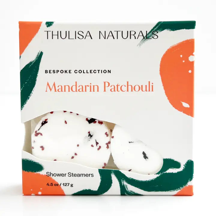 Shower Steamer | 4 Pack Gift Set Mandarin & Patchouli