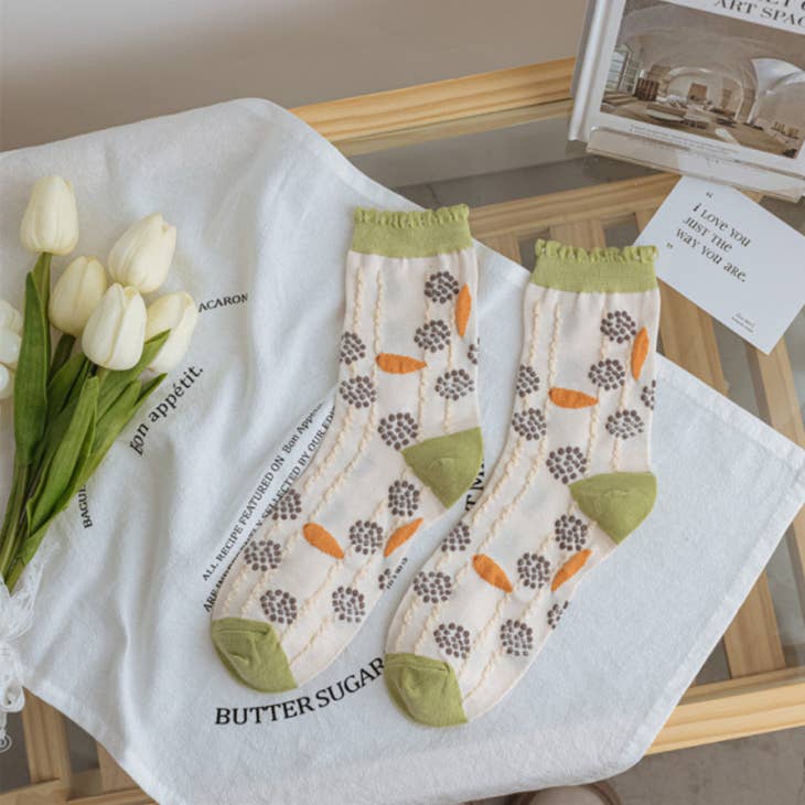 Daphne Socks Light green