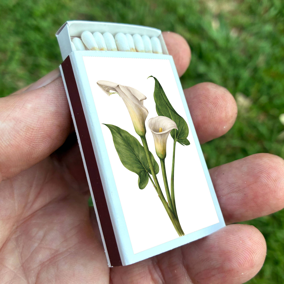 Matches • Calla Lily Flowers • Home Decor for Candles