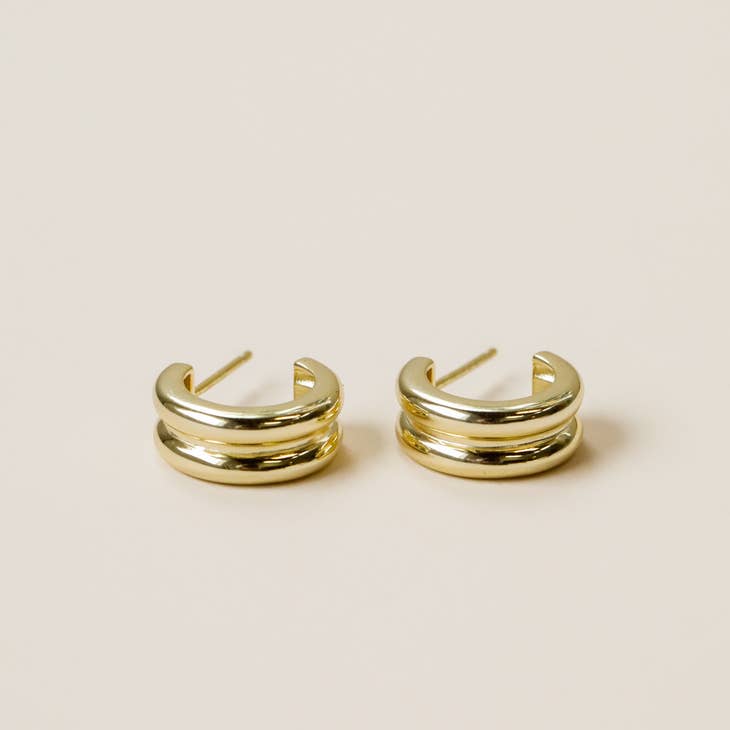 Bold Gold Hoop