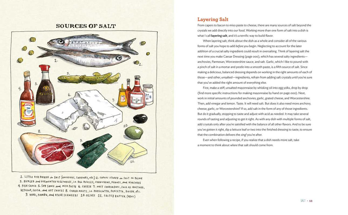 Salt, Fat, Acid, Heat by Samin Nosrat: Hardcover; 480 pages / English