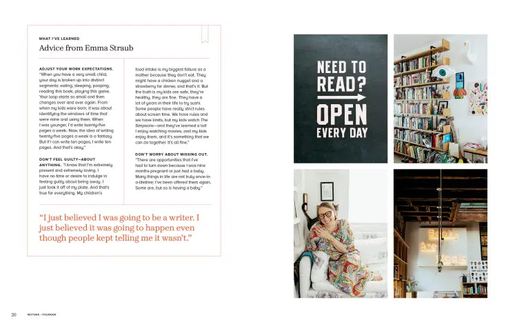 Mother/Founder 68 Women on the Trials and Triumphs of Starting a Business and Raising a Family