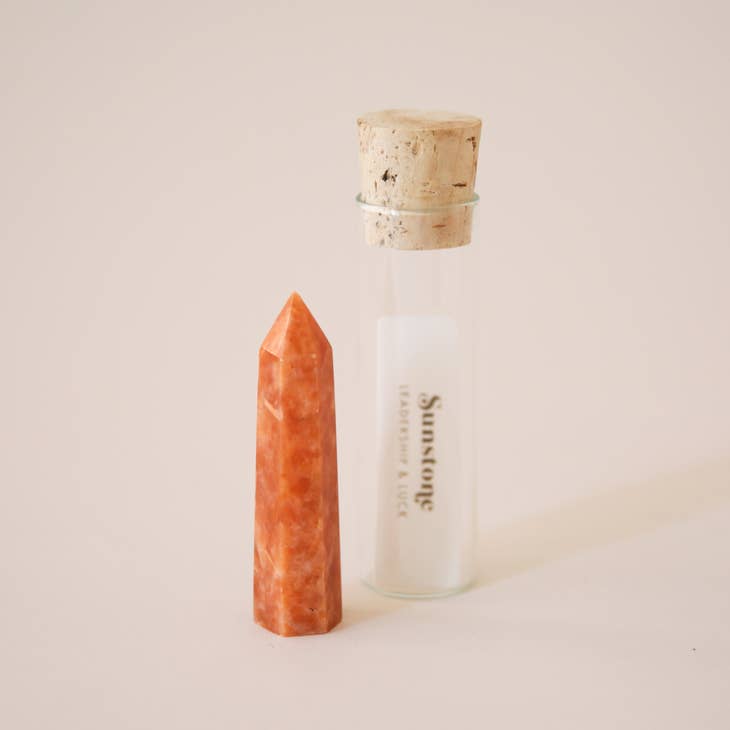 Sunstone Crystal Point