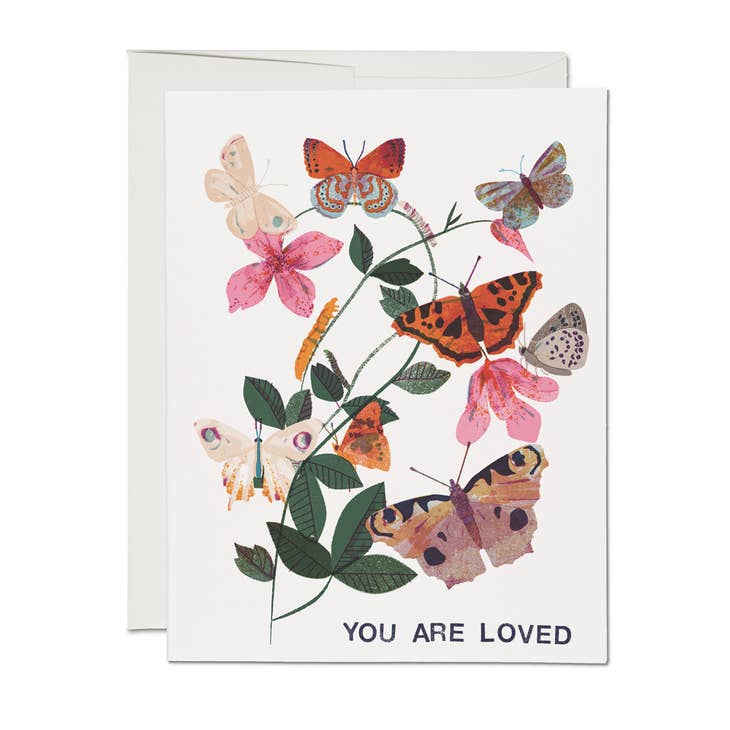 Flutter Love Greeting Card