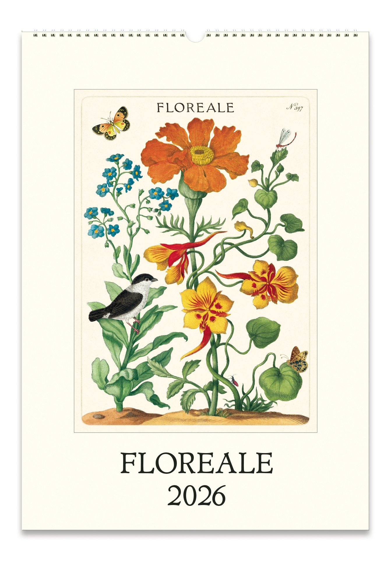 Floreale 2026 Wall Calendar