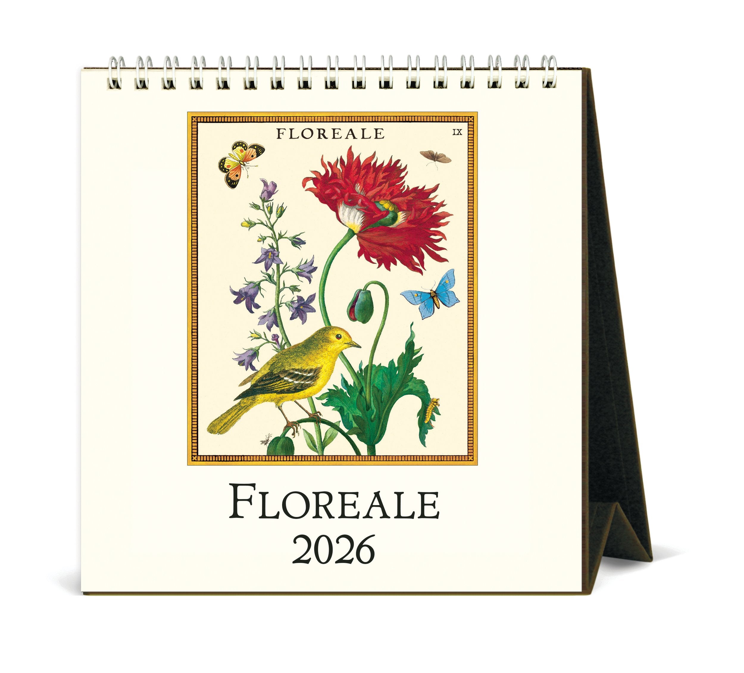 Floreale Desk Calendar 2026