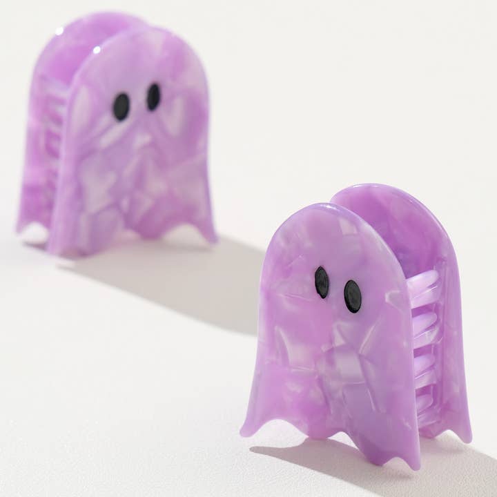 Pearl Ghost Claw Clip - Small: Pearl