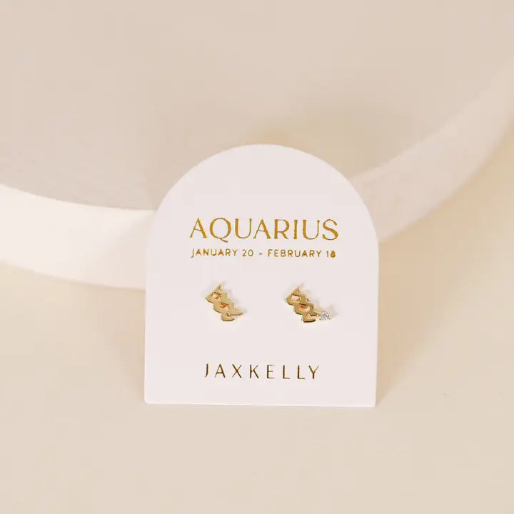 Aquarius Stud Earrings