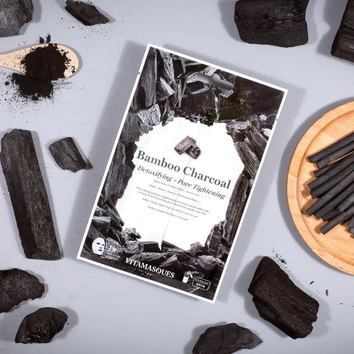 Bamboo Charcoal Face Sheet Mask