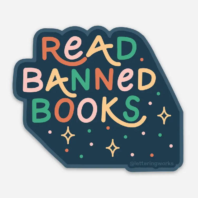 Read Banned Books Sticker