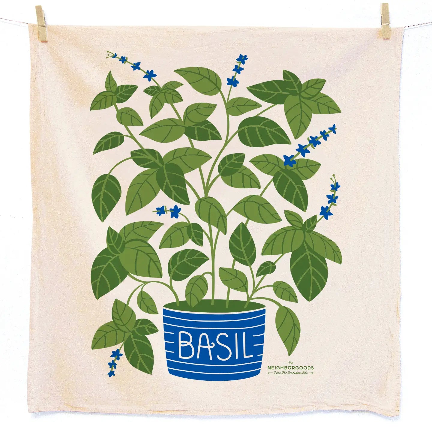 Basil Tea Towel