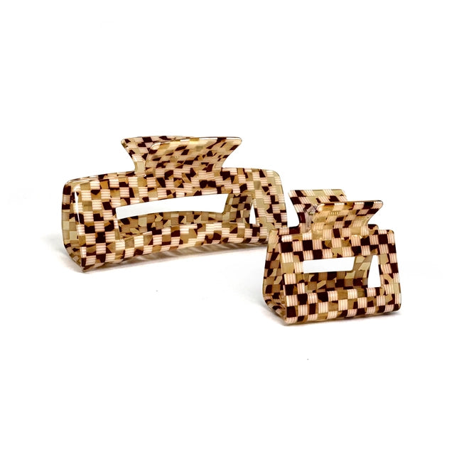 Basketweave Hair Claw