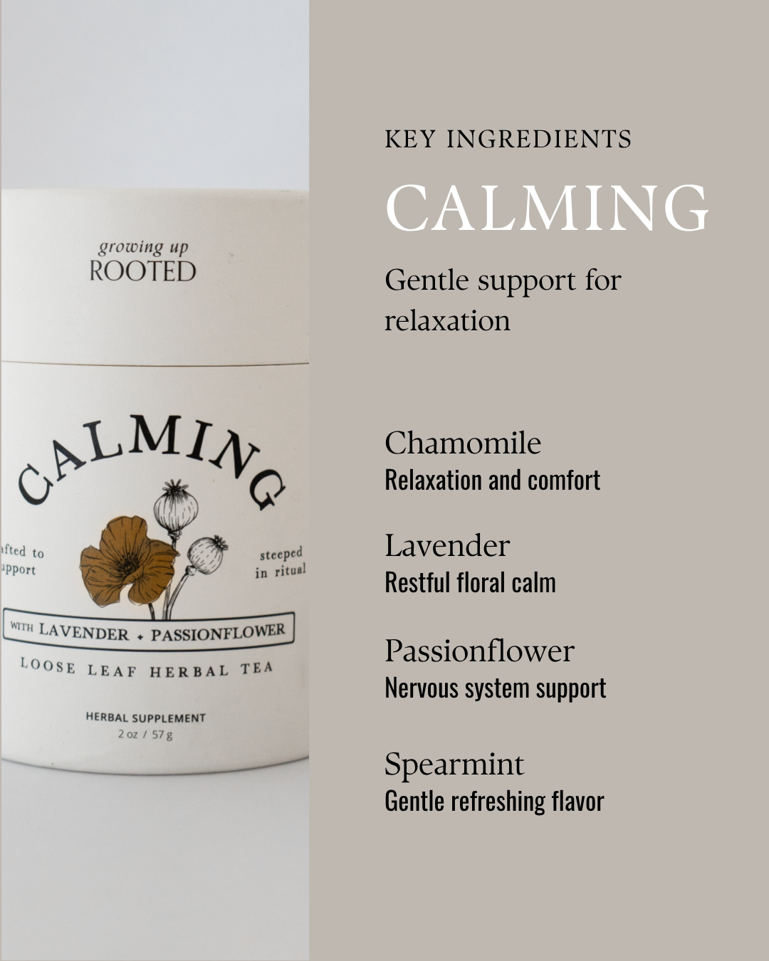 Calming Herbal Tea | Stress & Sleep Support