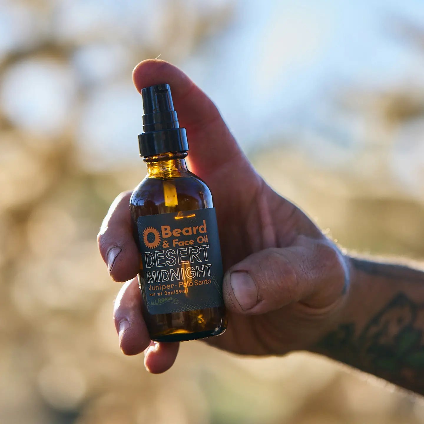Beard & Face Oil - Desert Midnight