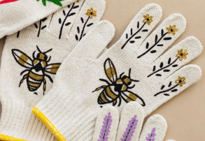 Gardening Gloves Bee