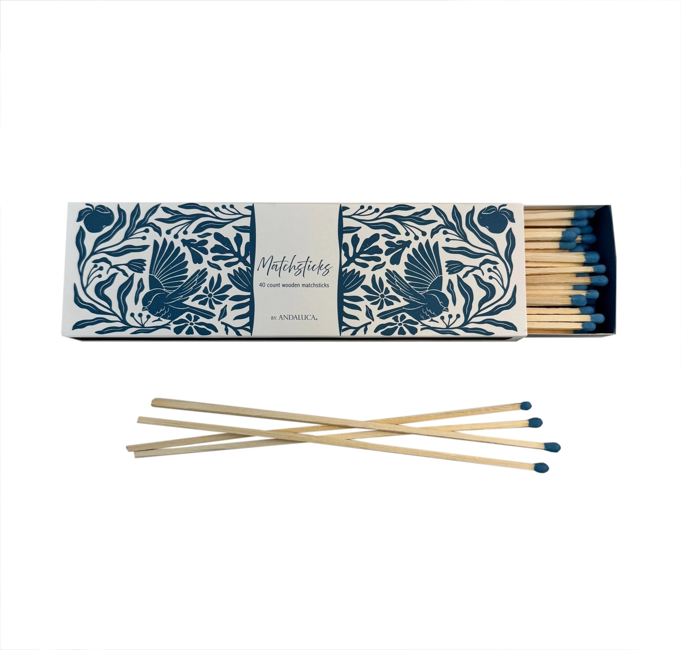 Decorative Box of Matches Blue