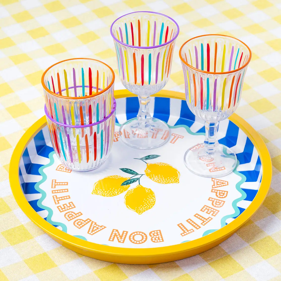 Lemon Tin Tray