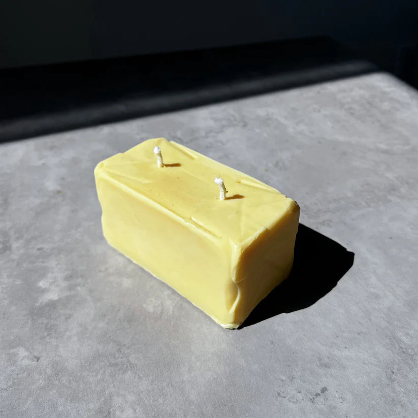 Butter Block Candle
