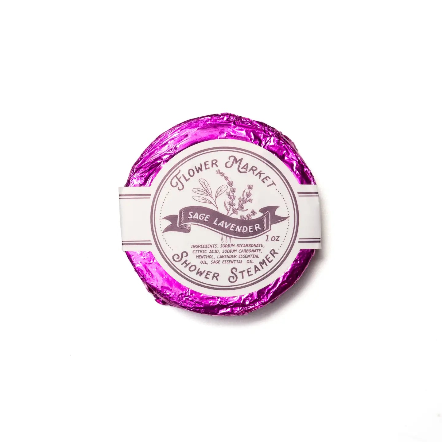 Aromatherapy Shower Steamers Sage Lavender