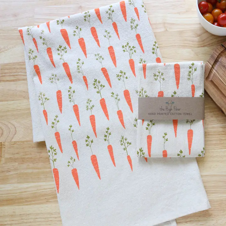 Carrot Kitchen Towel