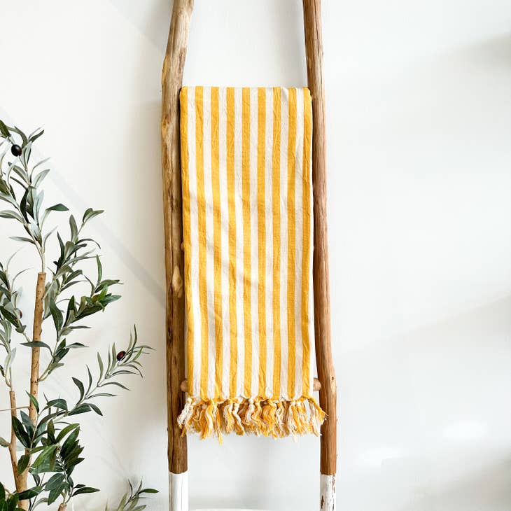 Yellow Turkish Body Towel Naomi