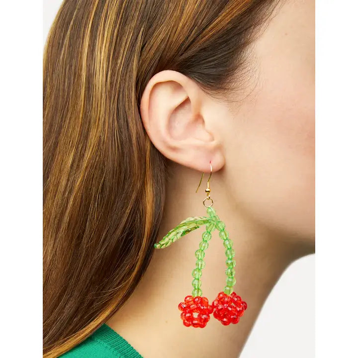 Lolita Cherry Fruit Earrings