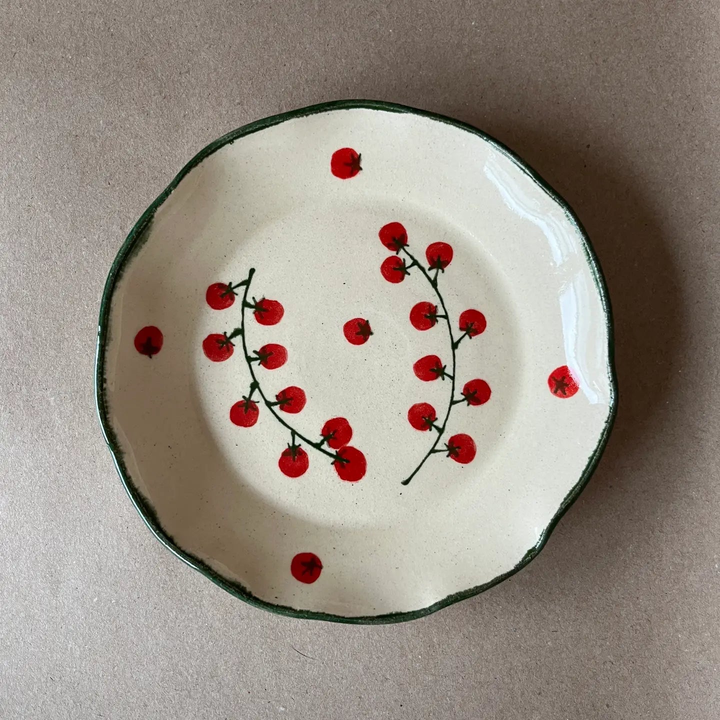 Cherry Tomatoes Lunch/Salad Plate