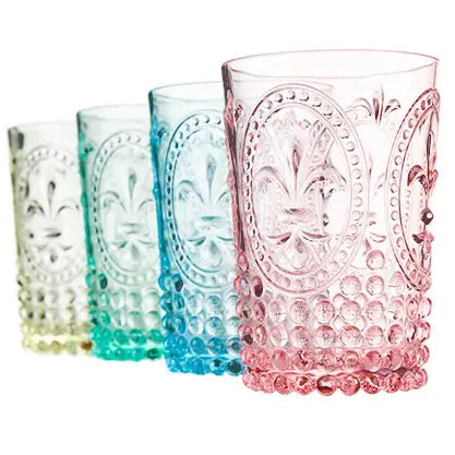 Colored Acrylic Embossed Tumbler