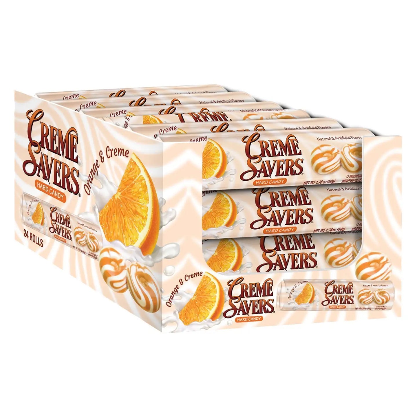 Creme Saver Orange & Cream Candy