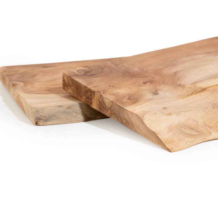 Teak Slice Charcuterie Board