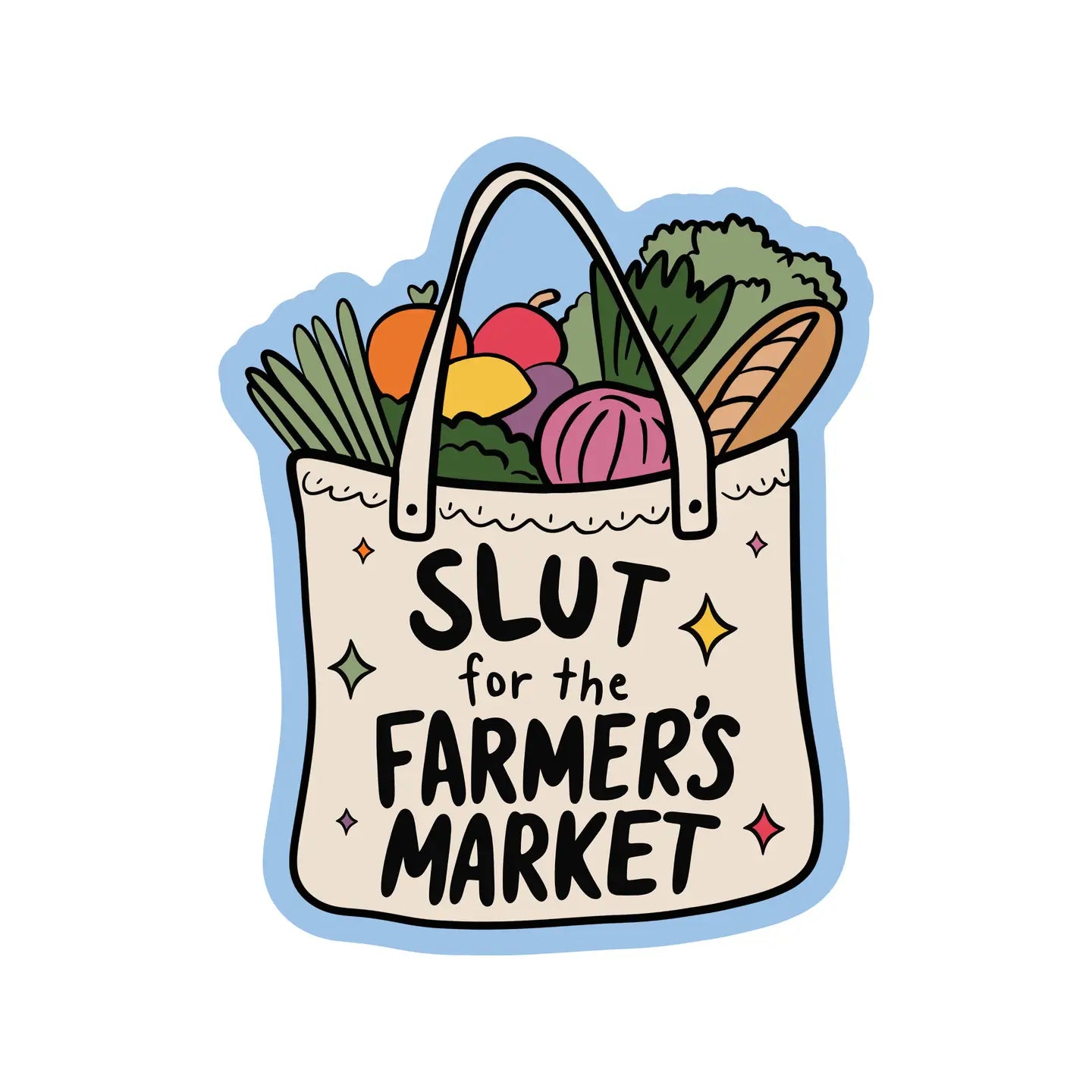 Farmer's Market Sticker