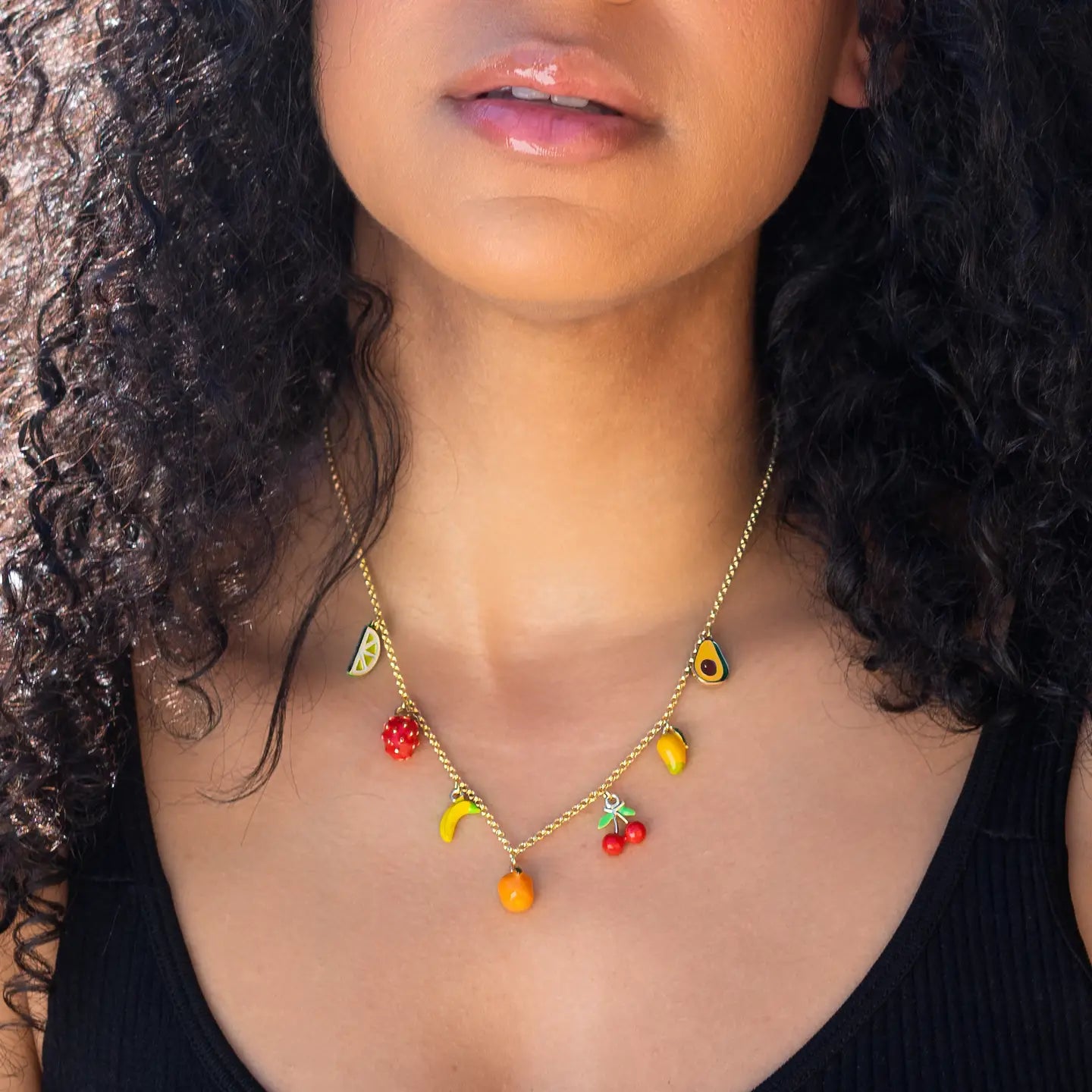 Farmer's Market Necklace - 18K Gold Plated