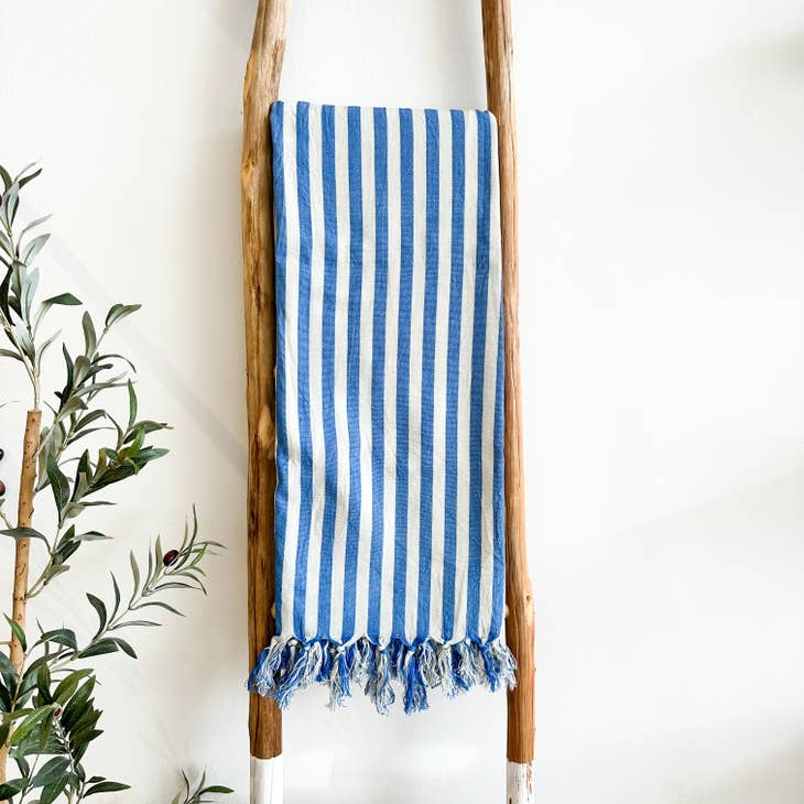 Cobalt Turkish Body Towel Naomi