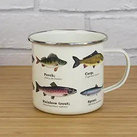 Ecologie Enamel Mug Fish