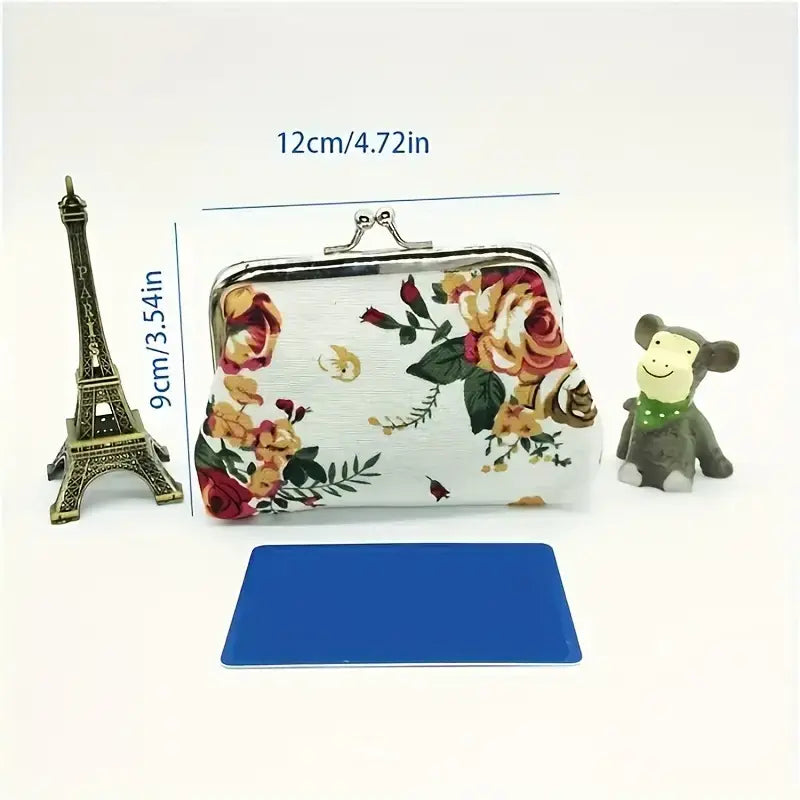 Floral Coin Purse Medium