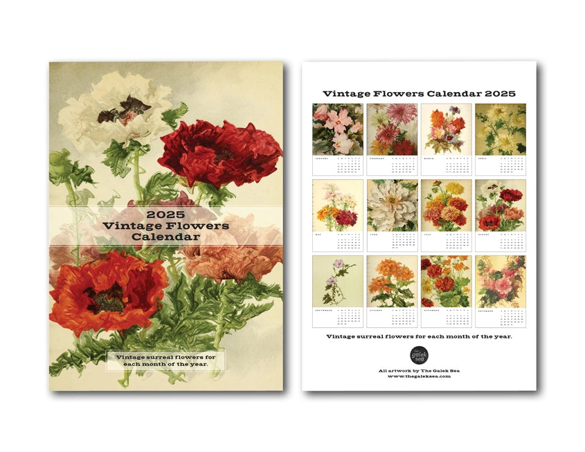 Flower Calendar 2025