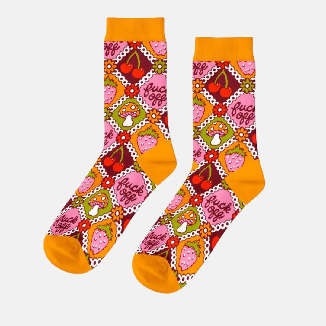 F*Ck Off Retro Socks