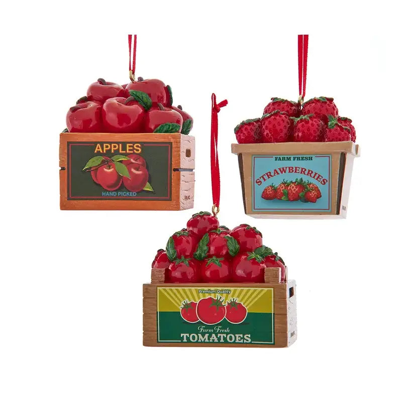 Fruit/Veg Crate Ornament