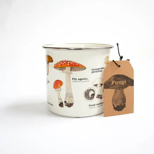 Ecologie Enamel Mug Fungi