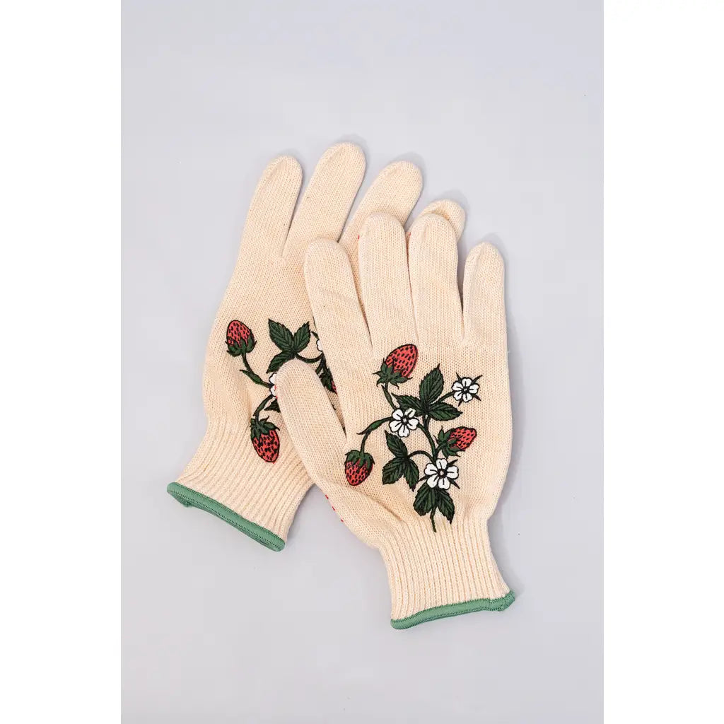 Gardening Gloves, Strawberries