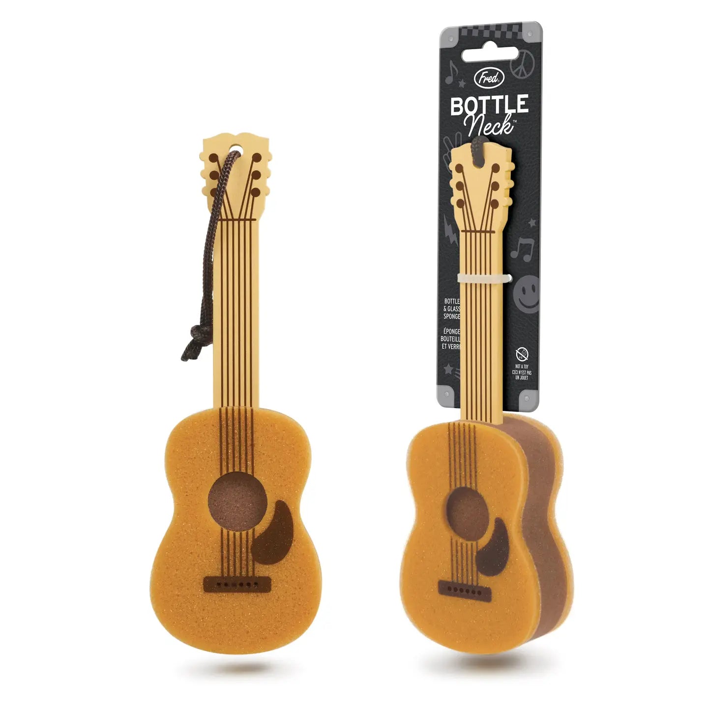 Guitar Bottle Sponge