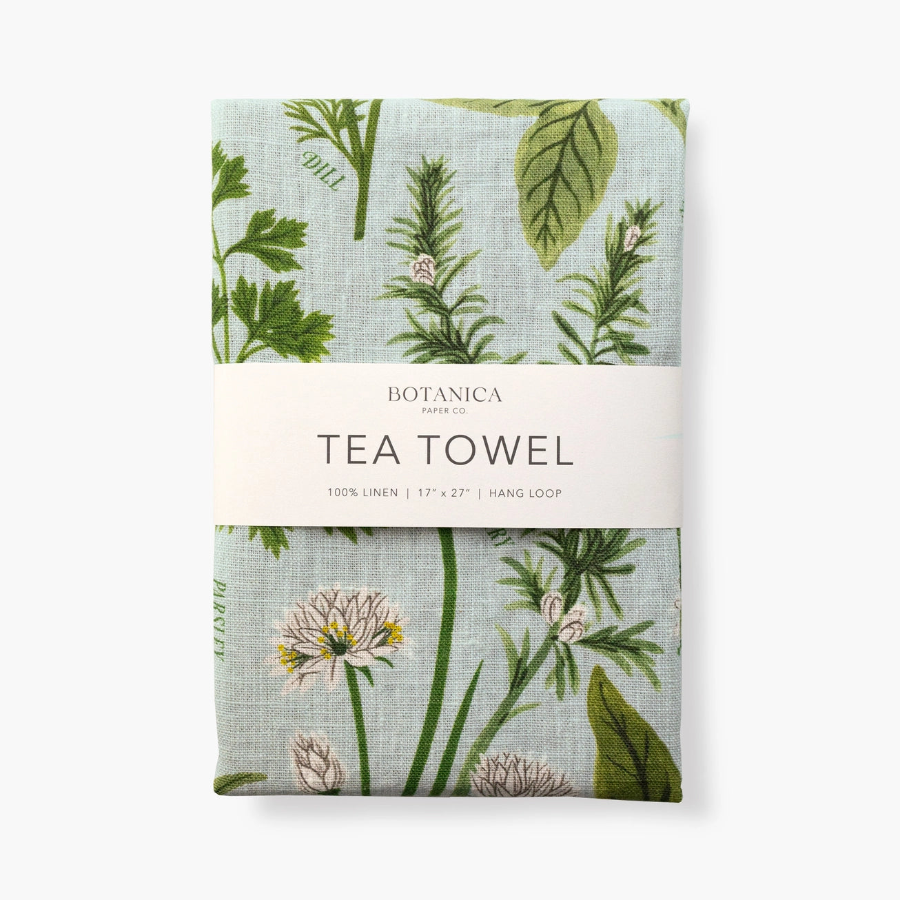 Herb Garden | 100% Linen Tea Towel